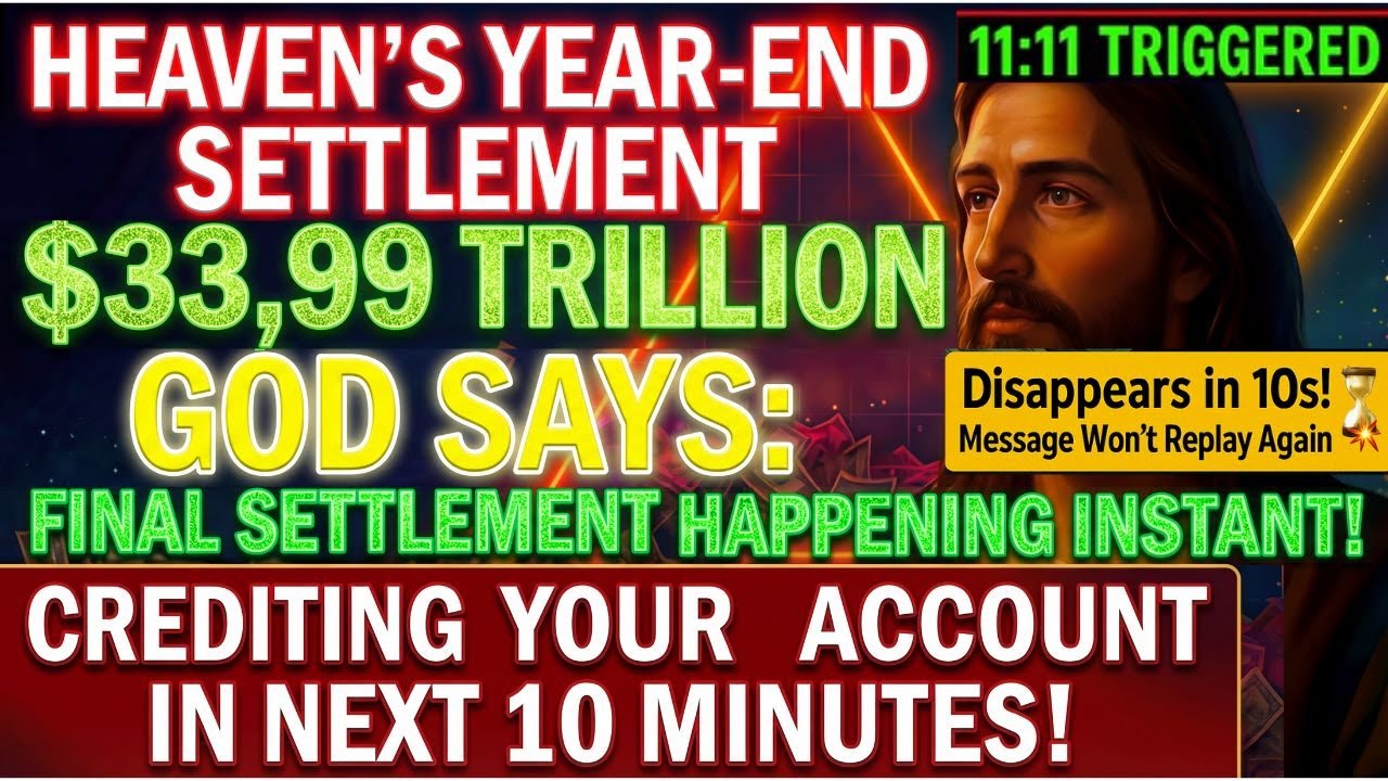 ✨11:11 Activated: $33,99Trillion Heavenly Transfer- Divine Credit Released to Chosen Before 2026✨