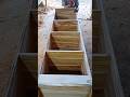 Proses pengerjaan kayu dalam memperkuat sudut #woodworking #diy #tips #tools #tricks