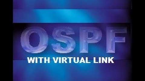 CCNA:LAB No# 13 Configuration of OSPF with a Virtual Link
