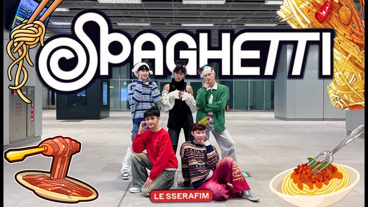 [K-POP IN PUBLIC] LE SSERAFIM 르세라핌 'SPAGHETTI' |Dance Cover by INJOY from Taiwan