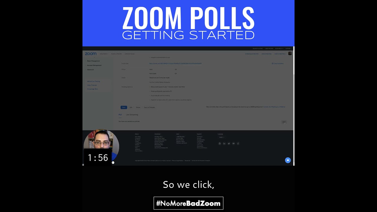 #NoMoreBadZoom
