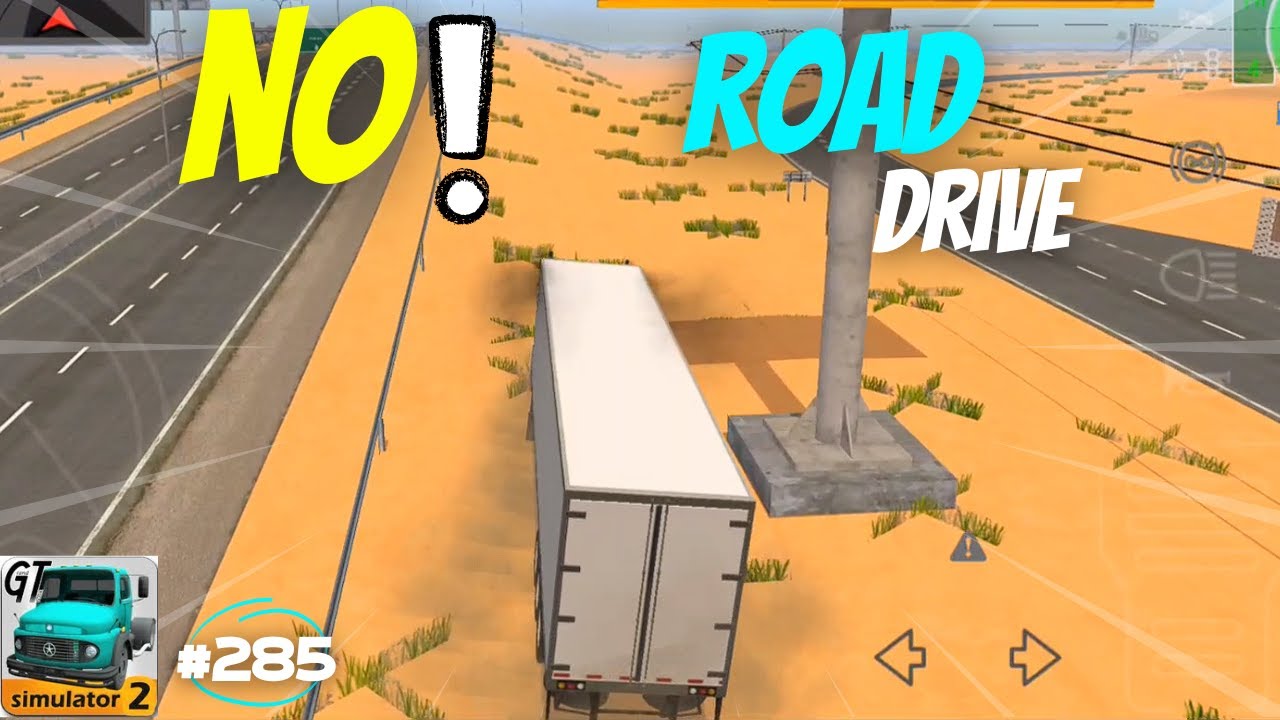 Driving Just On The Muddy Areas  *NO ROADS* | Grand Truck Simulator 2 | Gameplay 