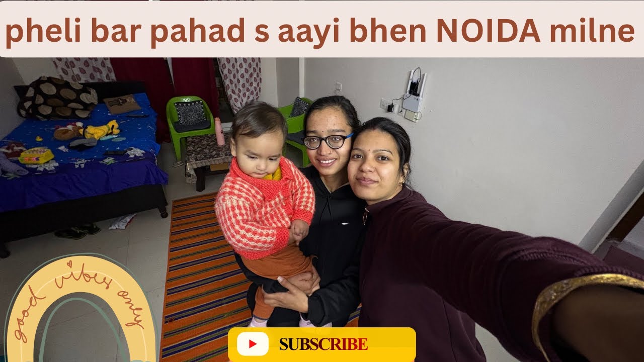 Vlog 79 | Uttarakhand Ke Gaon Se Noida Tak ❤️ | Behen Ka Pyaar Aur Trishu Ki chot | @Urbanbuwaari 