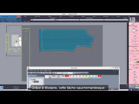 Lectra Modaris   Saviez vous  # 20  Variation du nombre de plis pour chaque taille