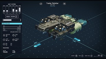Starfield Trader Railstar,  Class A Ship