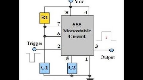 Monostable Multivibrator By IC-555