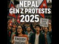 Nepal GenZ Protests 2025 ,Brief Political History,Nepo Kids,Balen Shah,Sudan Gurung ,Sushila Karki