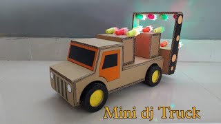 Mini dj Truck | How to make a dj Truck| Small dj Truck | Mr.V Creation