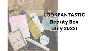 LOOKFANTASTIC Beauty Box July 2023