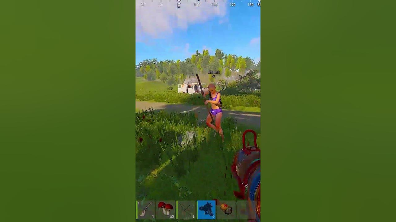 If you have NAIL GUN in RUST just Charge!! rustclips rust nailgun 