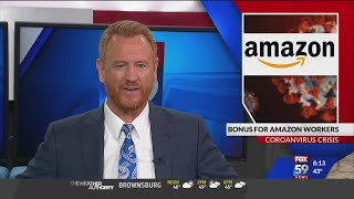 Amazon gives bonuses to workers
