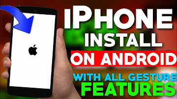 Install Original iPhone X System Update On Any Android || iOS Feature Install On Android