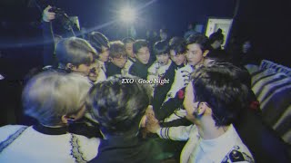 【 立体音響／Lyric video 】Good Night - EXO🌃🌙*ﾟ
