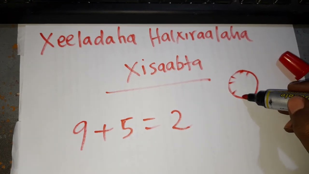 Xeeladaha Halxidhaalaha Xisaabta! | Siciid Xagaa Afrax