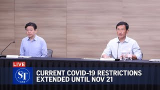Singapore's current Covid-19 restrictions extended until Nov 21 screenshot 4
