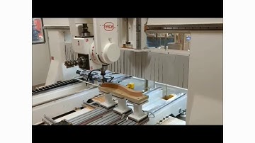 Máy cnc 3d 5 trục itali gia công gỗ tự nhiên hiện đại nhất |Pade Machinery| Steinert Machines.