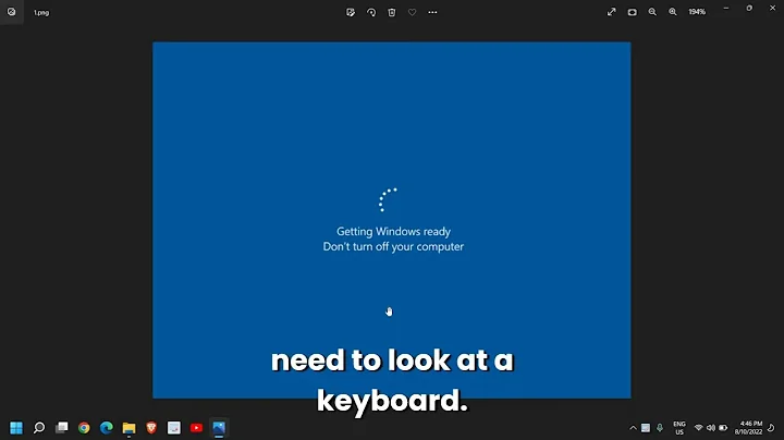 Troubleshooting "Getting Windows Ready, Don't Turn Off Your Computer" Issue