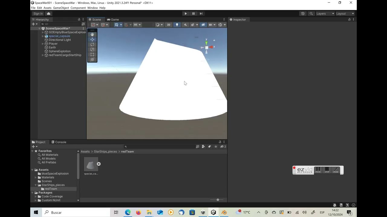 Unity-Blender Tutorial 021: Export from Blender, Import to Unity. RealSpaceWar game
