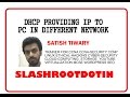 dhcp server configuration to provide ip to different network pc