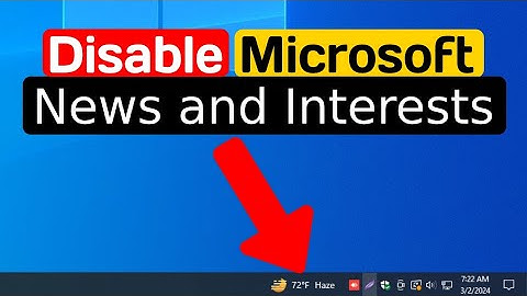 How to Disable Taskbar News and Interests Hide on Windows 10 or 11