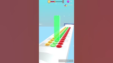 Pop It Run!🟩All Levels Android, iSO Mobile Gameplay Max Update Game Unlocked Walkthrough PIR10Shorts