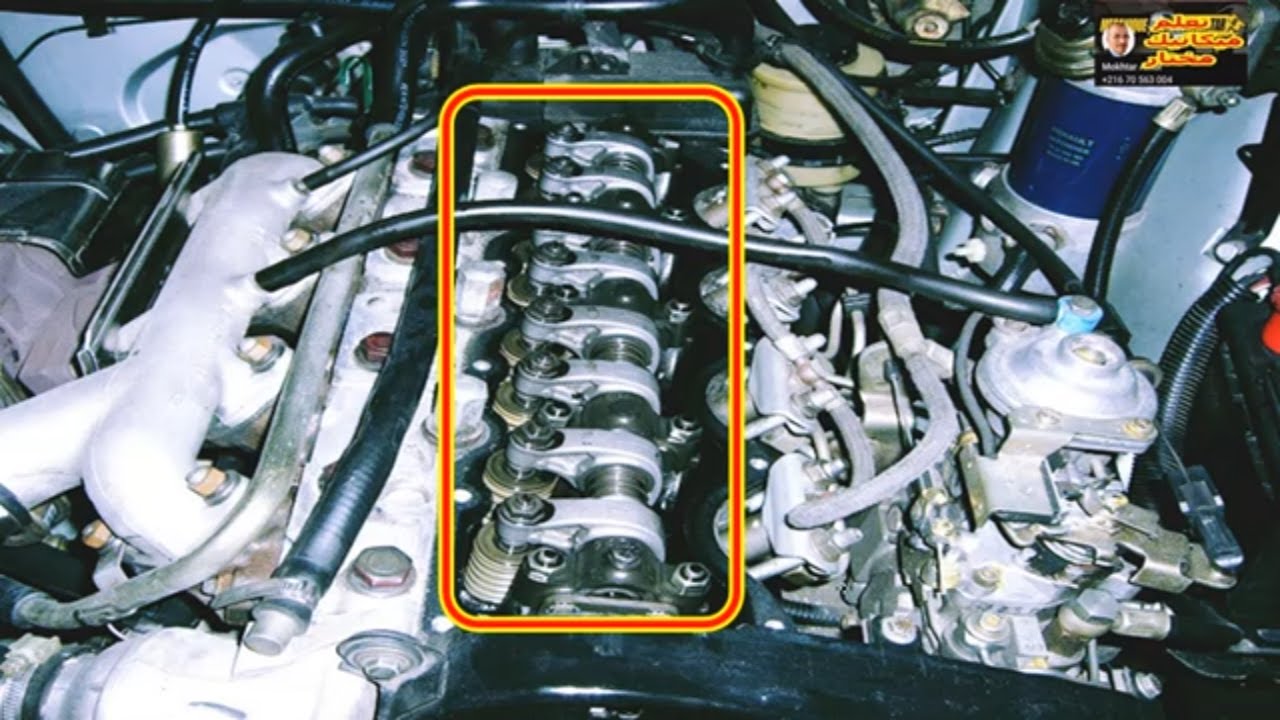 تعديل التكهات سيارة رونو - R21, r25, trafic, espace - Comment régler le jeu des soupapes ?