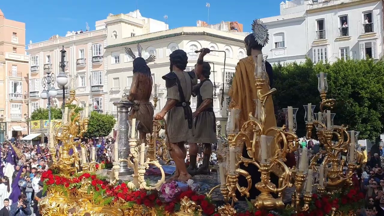SEMANA SANTA DE CADIZ 2025 | MARTES SANTO | COLUMNA | SALIDA