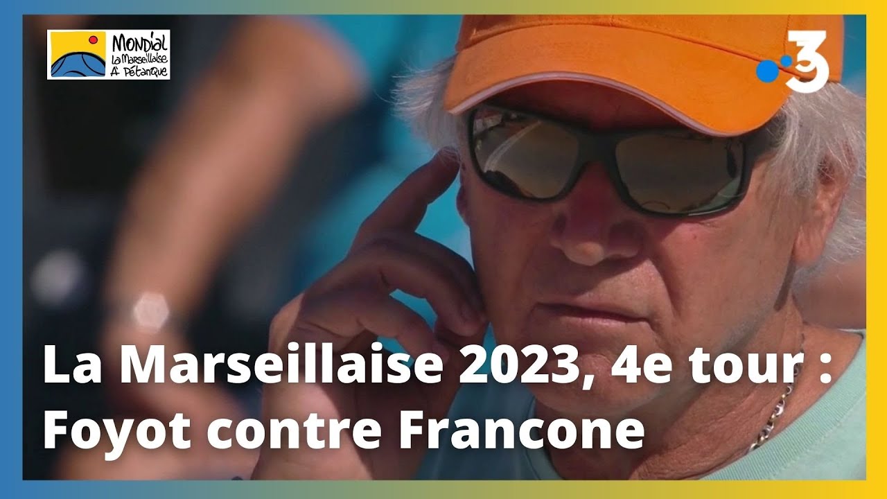 Miniature : Mondial la Marseillaise à pétanque 2023 : 4e tour Foyot contre Francone