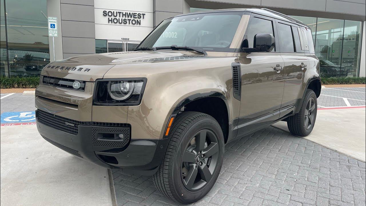 Gondwana Stone Defender 110 XDynamic with the Vintage Tan Leather