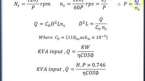 Video 4 .10 Part 3 Numerical example on Main dimension of IM