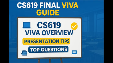 CS619 Final Viva Guide | Project Overview, Presentation Tips & Questions | VU Students Must Watch!