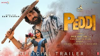 Peddi - Official Trailer Ram Charan Janhvi Kapoor Ar Rahman New Movie Trailer 2025