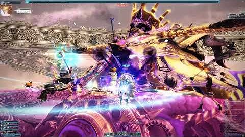 PSO2 - Attack damage Font-Size changed