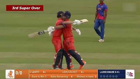 3 Super Over | Netherland Vs Nepal | Tri Nation T20 Series Highlights 2025