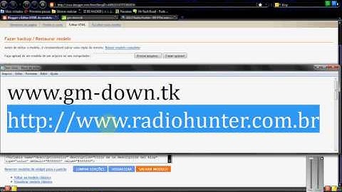 Como colocar um player de radio no topo do blog