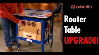 Router Table Storage & Dust Collection UPGRADE!