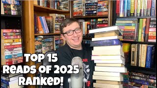Top 15 Reads of 2025 Ranked!