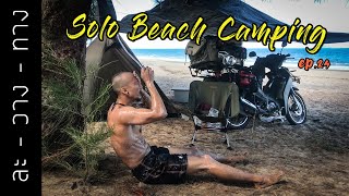 Solo Beach Camping 3 days 2 nights | Thailand || Ep.24 (sub/CC)