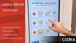 QCODE Plan Your Meal  - Touch Screen APP screenshot 2