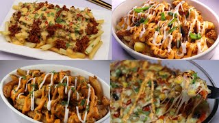 4 Best Loaded Fries,Pizza Fries,Chicken Fries,Beef Fries By Recipes of the World