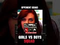 Girl vs boys squad 😎😎#freefire #respect #trending #shortfilm #shorts #viral0#vs #gaming #girlvsboy