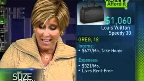 Greg Garavani on Suze Orman - Can I Afford It? Epi...