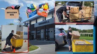 Dropping off our Donation Boxes ❤️|#donatenow #goodwill #helpothers