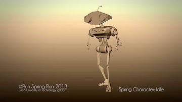 "Spring" - Character Animations | Run Spring Run