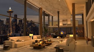 Smooth Jazz Instrumental Music for Relax, Sleep - Soft Jazz Music & Cozy Luxury Apartment Ambience