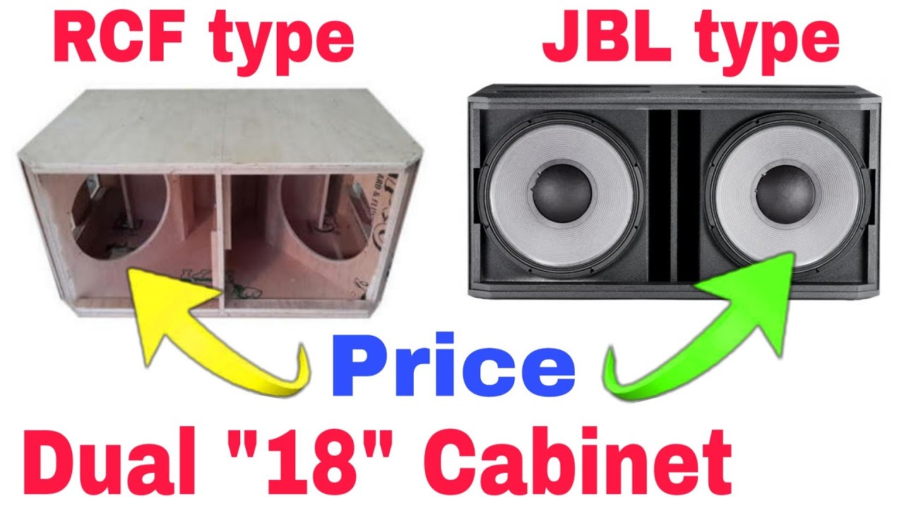 Dual 18 Bass Cabinet Price And Details Dual Jbl Type Cabinet