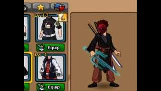Ninja Saga - Ravser Showing - Kinjutsu: Sky Dominate Fist + New Hairstyles/Clothes screenshot 1