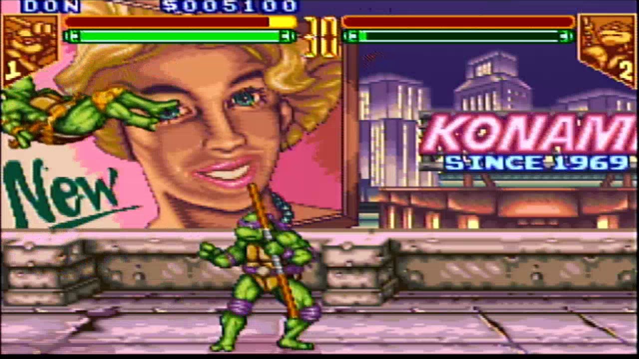 I Miss the 90s - RandoRetro - TMNT Tournament Fighters (SNES) - Donatello Tournament
