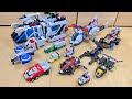 【PowerRangers S.P.D All Megazord】デカレンジャーの全DX戦隊ロボで遊んでみた