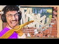 100 KAT TAHTA HÜCREDEN İLK ÇIKAN KAZANIR !! ( Fortnite Battle Royale Türkçe )